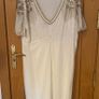 Virgos Lounge Curve Ivory Embellished Dress UK 22 Image 4