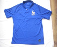 Nike France 2019 Home Two Stars 100th Anniversary Shirt
