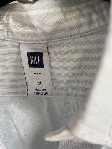 shirt Gap bnwot pale blue cotton shirt