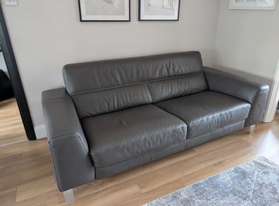Italian leather couches