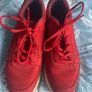 ecco trainers red Image 2