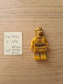 lego sw0700 C-3PO, set 75222, 75159, 75290