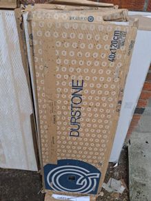 Durstone curved pearl 40x120 decorative wall tiles (7.69m2)