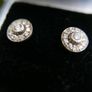 Vintage Sterling Silver 925 Earrings Image 3
