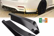 Gloss black universal rear bumper lip