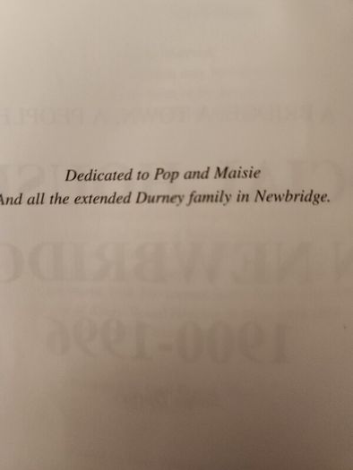 Newbridge.  A Town, A People. Social Housing In Newbridge  1900-1996. By John Durney. Signed First Edition Paperback In Good Condition.