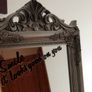 Chateau Cheval Mirror Silver 172 cm (H) x 40 cm (W) x 6 cm (D) Image 3