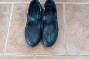 Ecco Black Shoes With Strap Size 40