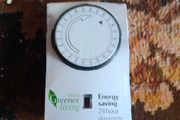 Plug in mechanical timer