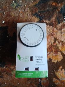 Plug in mechanical timer