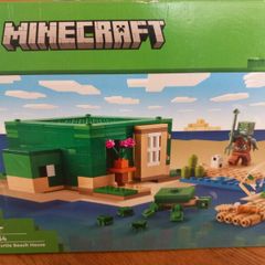 Brand New Lego Minecraft The Turtle Beach House Set