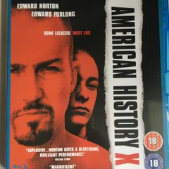 American History X [1998] Edward Norton and Edward Furlong, Fairuza Balk, Stacy Keach, Elliott Gould, Avery Brooks, Ethan Suplee & Beverly D'Angelo [Blu-ray Movie]