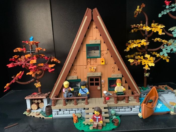 Lego A frame cabin