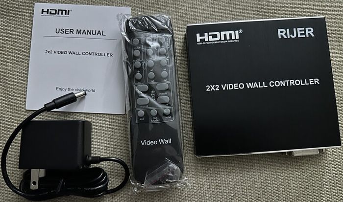 2x2 Video Wall Controller