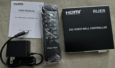 2x2 Video Wall Controller