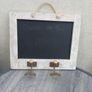 Rustic (Vintage) Chalkboard/2 Hooks Image 3