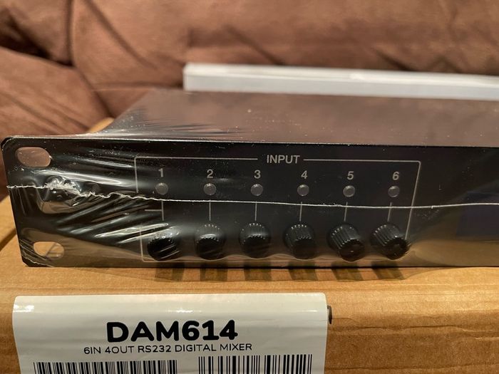 Ecler DAM614 RS232 Digital Mixer