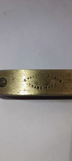 Vintage Edward Preston & Sons 9" Brass and Rosewood Spirit Level
