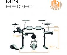 Gear4music VISIONDRUM-PRO Electronic Drum Kit