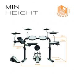 Gear4music VISIONDRUM-PRO Electronic Drum Kit