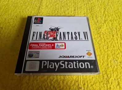 Final fantasy VI 6 PlayStation1 ps1 PlayStation2 ps2 games Original
