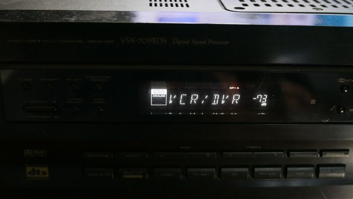 Pioneer Vsx-709rds Audio Video Receiver Tested +remote