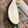 Vintage Slender 1950s Avant Garde Gravy Boat Black White Image 3