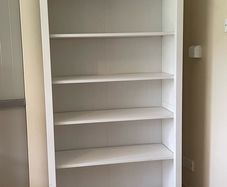 Lovely white bookcase
