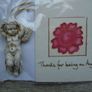 Angel /silk card, Angel ornament,Blank card Image 4