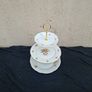 3 tiers homemade china cake stand postage possible Image 2