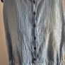 Never Worn. Soft Chambray Denim Sequined Jumpsuit with Pockets.  Size 10/12. Image 2