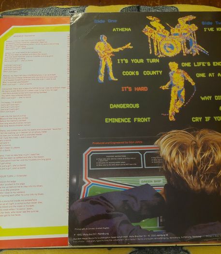 The Who - It's Hard - 1982 vinyl LP