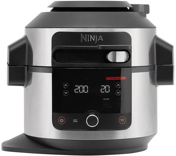 NINJA Foodi 11 in 1 SmartLid OL550UK Multicooker Pot Pressure Combi Slow cooker Steam Bake Air Fryer