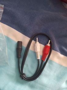jack to RCA cable audio for stereo or tv