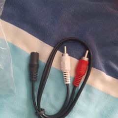 jack to RCA cable audio for stereo or tv