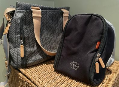 Pacapod Richmond Tote Changing Bag Herringbone
