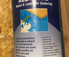 Laminate Floor underlay - one full roll