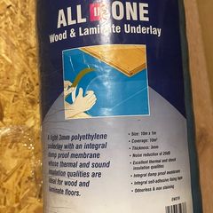 Laminate Floor underlay - one full roll