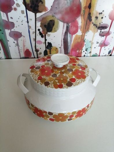 Vintage 1960s Pontesa Fantasia Tureen Spanish