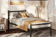 3ft Single Bed Frame with Headboard