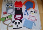 Handmade kids winter hats from 2 years+