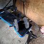 Weightlifting Bench, Barbell, Dumbells and 50kgs of weights Image 3