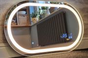 LED Bathroom Mirror Wi-Fi Weather Station Solid Back Cover