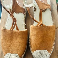 Espradillies brown suede size (40) would suit 6.5 / 7