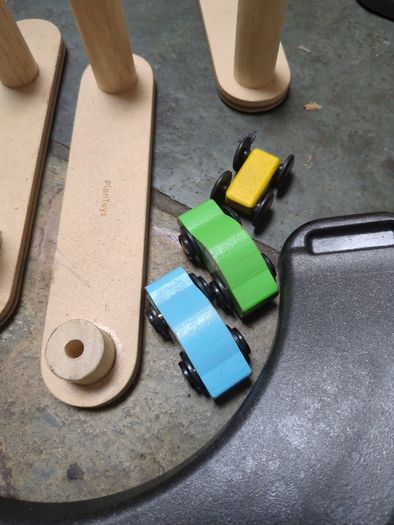 Plan Toys Race n Play parking garage