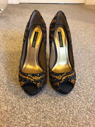 Benjamin Adams London Crystal Heels