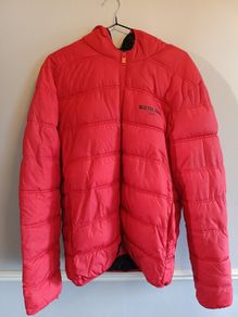 Sixth June Large Mens Puffer Jacket Red