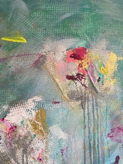 Framed Original Abstract Painting Dublin  Original Art Gift