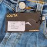 Criminal Lolita distressed denim cotton jeans 30 inch waist and 31 inch leg made in Italy new with tags see last two photos for exact measurements FREE STANDARD POSTAGE INCLUDED Image 7