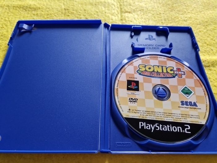 Sonic mega plus collection PlayStation2 ps2 games Original